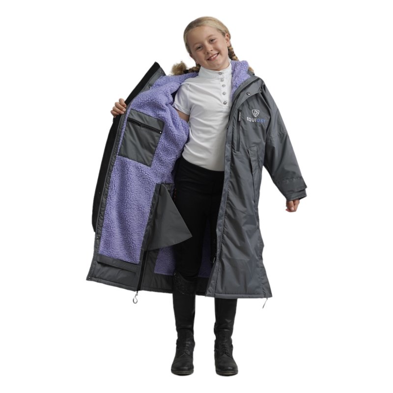 Equidry Equidry Evolution All Rounder Junior Charcoal/Lilac