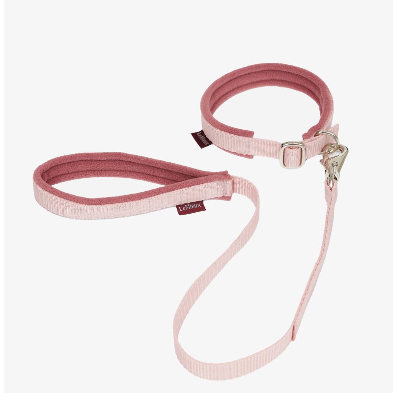 LeMieux LeMieux Toy Puppy Collar & Lead Pink Quartz