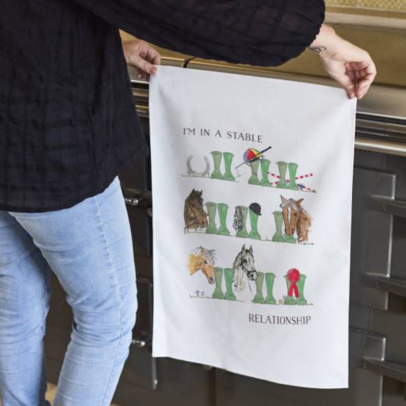 Horse Lovers Tea Towel