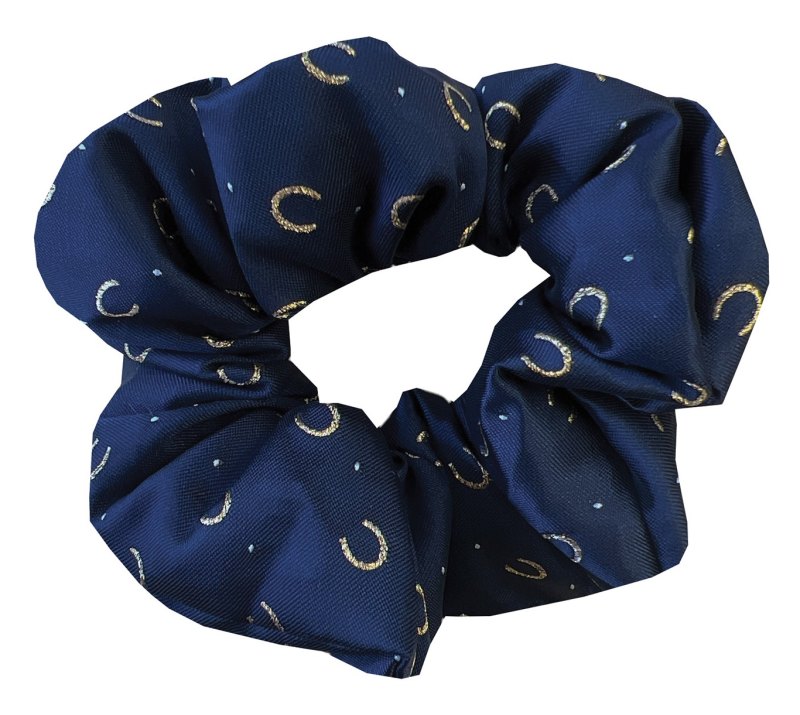Equetech Horseshoes Show Scrunchie Equetech Horseshoes Show Scrunchie