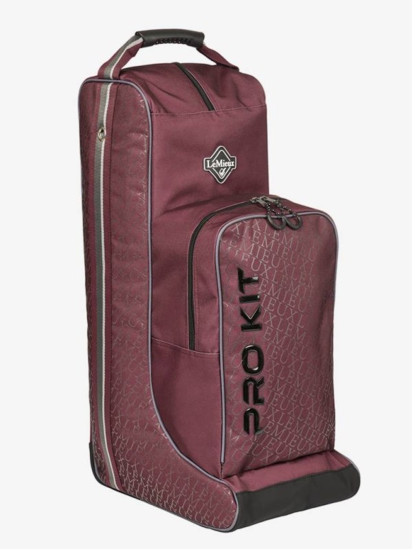LeMieux Elite Pro Boot & Hat Bag Burgundy LeMieux Elite Pro Boot & Hat Bag Burgundy
