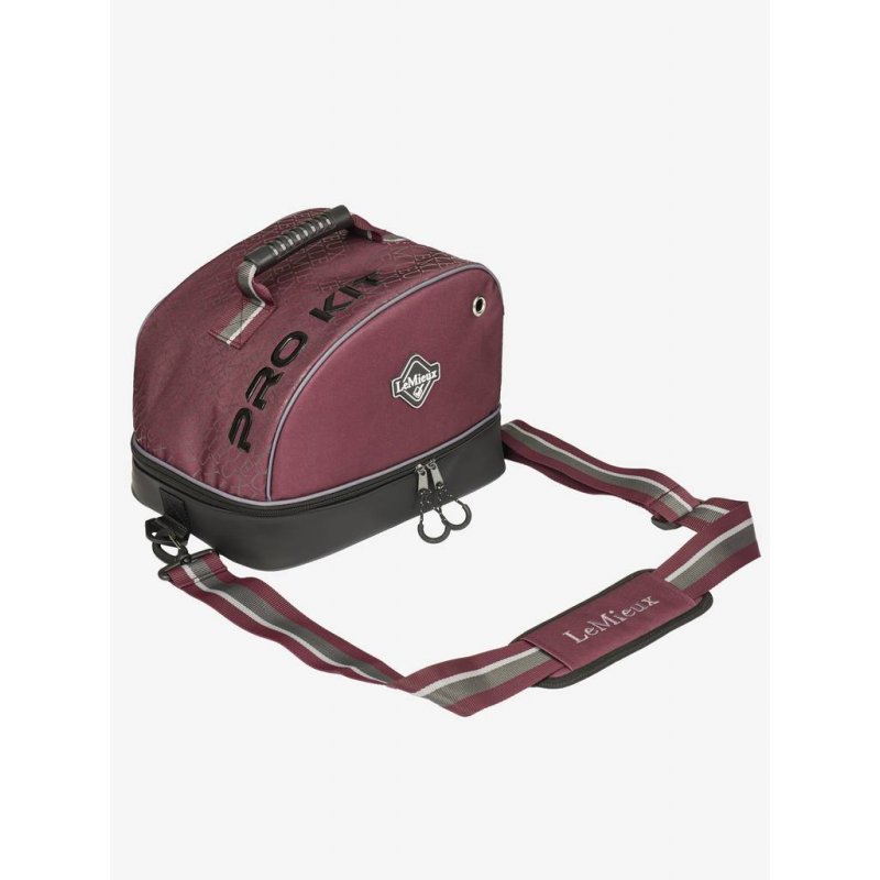 LeMieux LeMieux Elite Pro Hat Box Burgundy