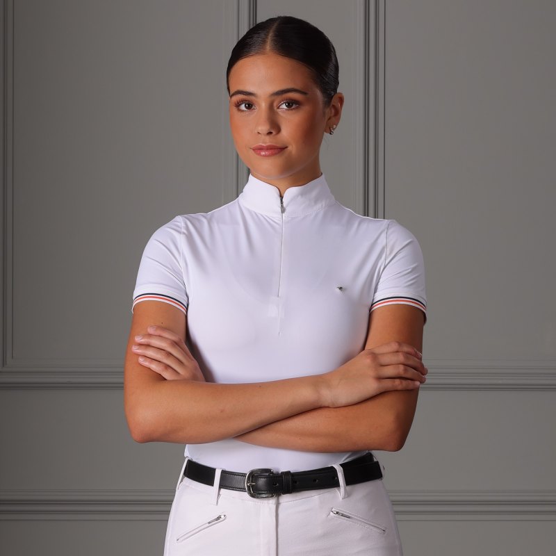 Aubrion Arcaster Show Shirt White Aubrion Arcaster Show Shirt White