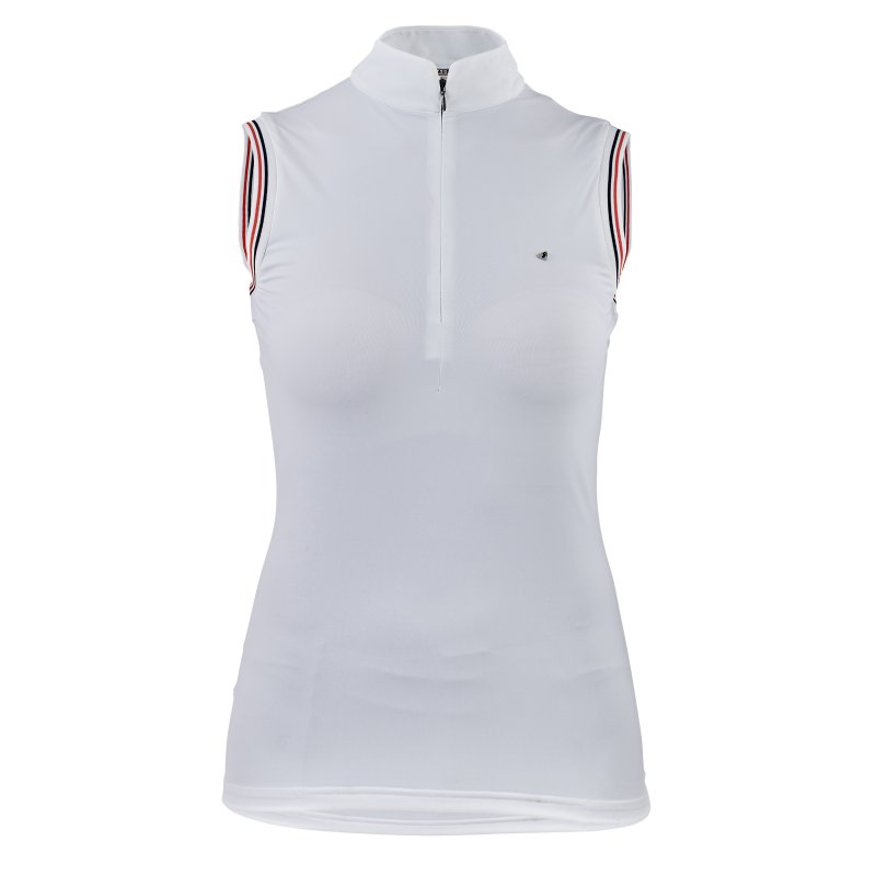 Aubrion Aubrion Arcaster Sleeveless Show Shirt White