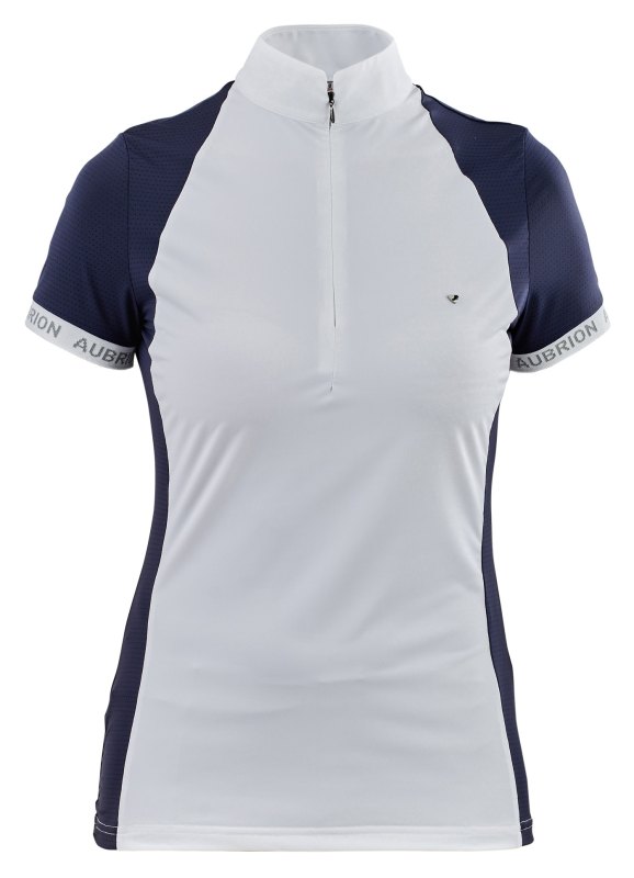 Aubrion Newbel Show Shirt - Young Rider Navy Aubrion Newbel Show Shirt - Young Rider Navy