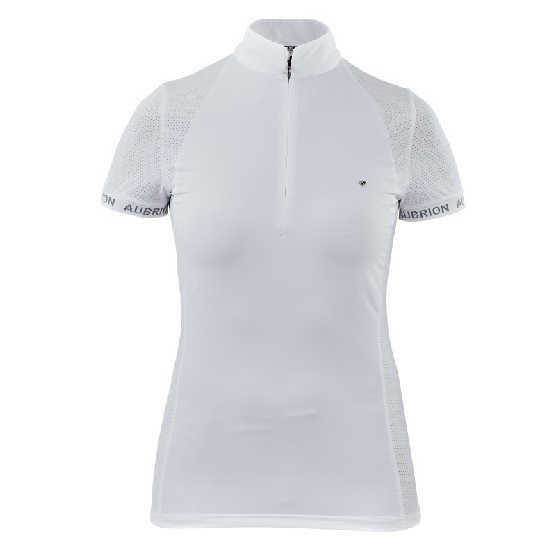 Aubrion Aubrion Newbel Show Shirt - Young Rider White