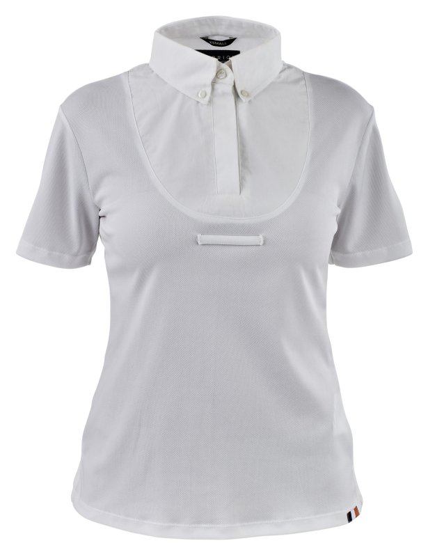 Aubrion Short Sleeve Tie Shirt White Aubrion Short Sleeve Tie Shirt White