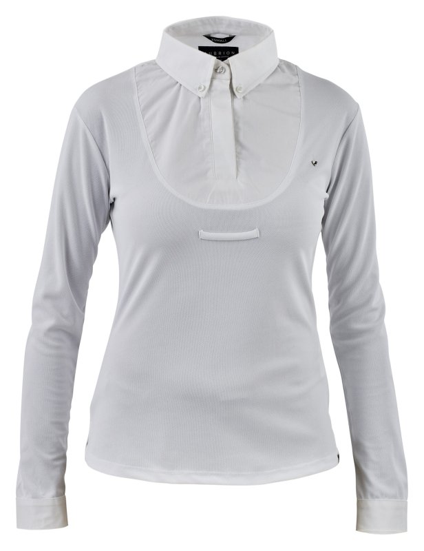 Aubrion Long Sleeve Tie Shirt White Aubrion Long Sleeve Tie Shirt White