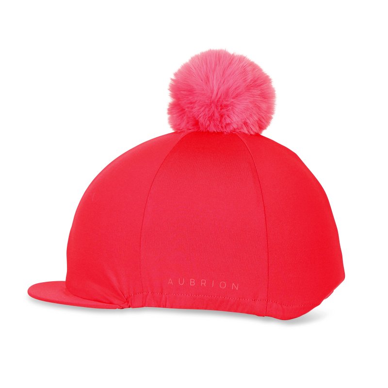Aubrion Aubrion Pom Pom Hat Cover Coral