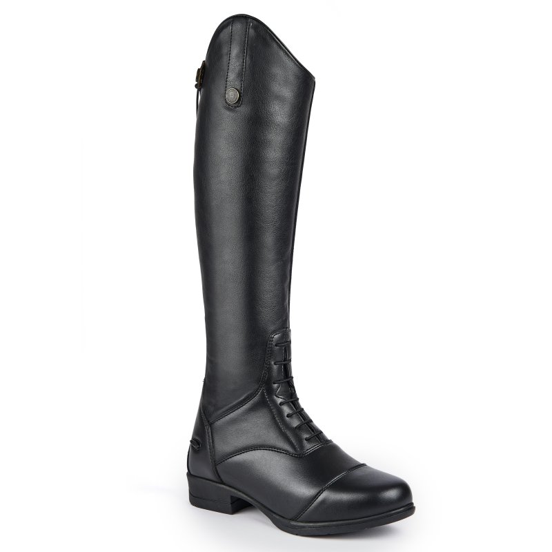 Moretta Moretta Luisa Synthetic Riding Boots Black