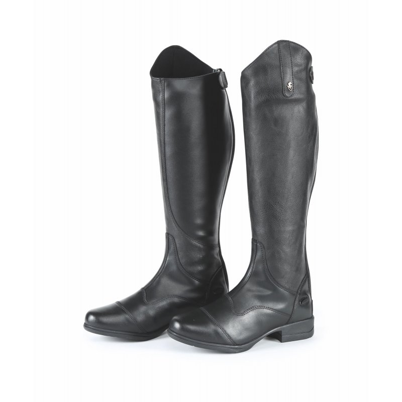 Moretta Moretta Marcia Synthetic Riding Boots Black