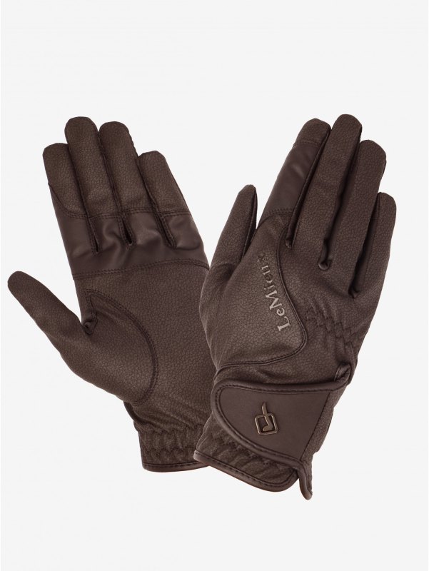 LeMieux Close Contact Glove Brown  LeMieux Close Contact Glove Brown