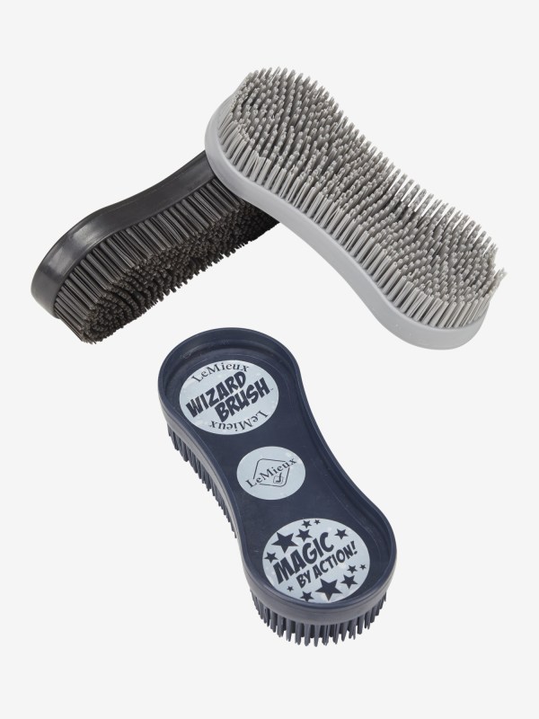 LeMieux Wizard Brush Trio Navy/Grey/Black LeMieux Wizard Brush Trio Navy/Grey/Black