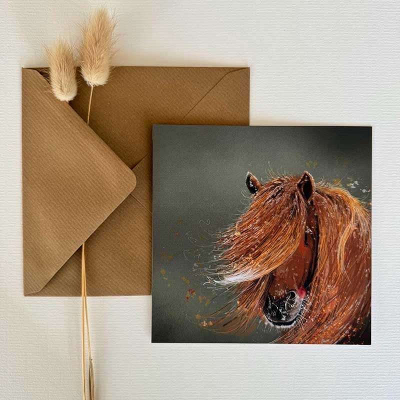 Alex Clark Alex Clark Horse Blank Card