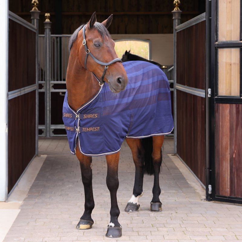 Shires Shires Tempest Original Scrim Cooler Rug Ink