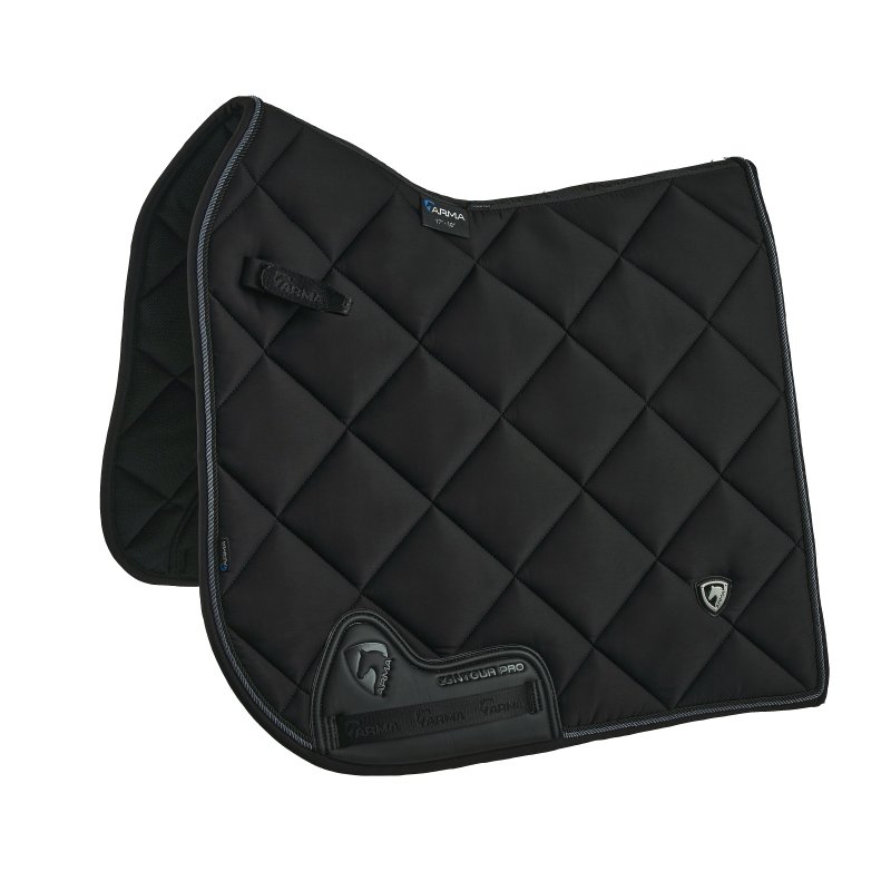 Arma Arma Classic Dressage Saddlecloth Black