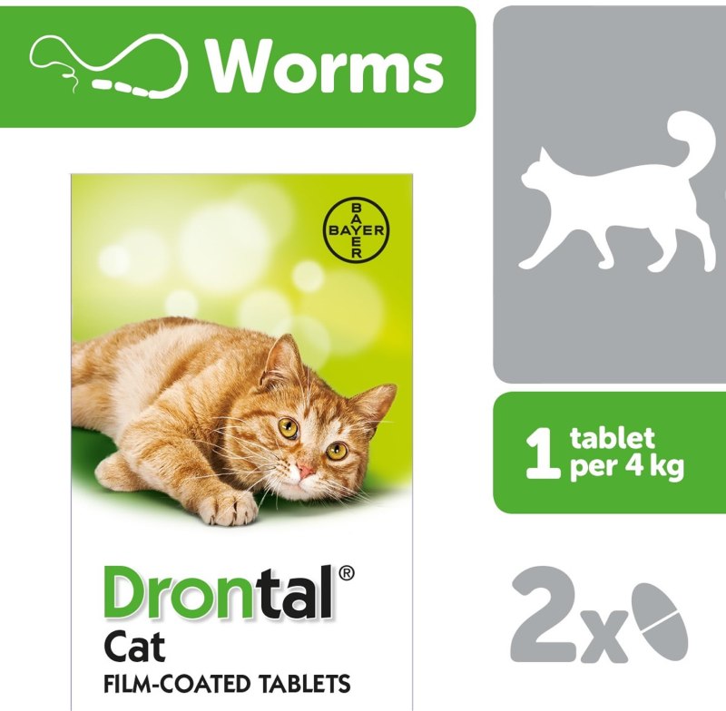 Drontal Cat Wormer Tablets Drontal Cat Wormer Tablets