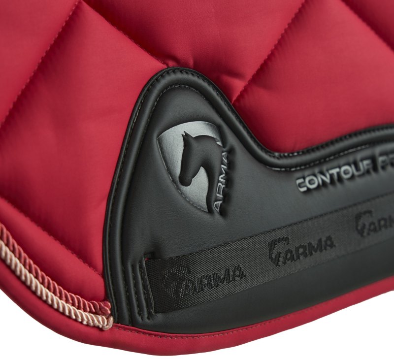 Arma Classic Dressage Saddlecloth Coral Arma Classic Dressage Saddlecloth Coral
