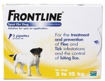 Merial Frontline Spot On Dog Solution