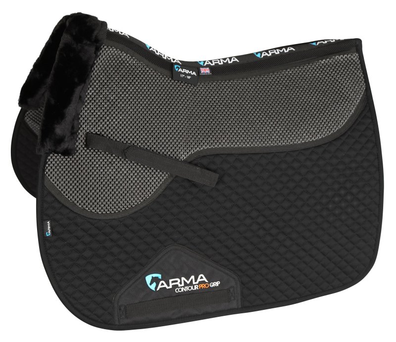 Arma Soft Grip Saddlecloth Black Arma Soft Grip Saddlecloth Black