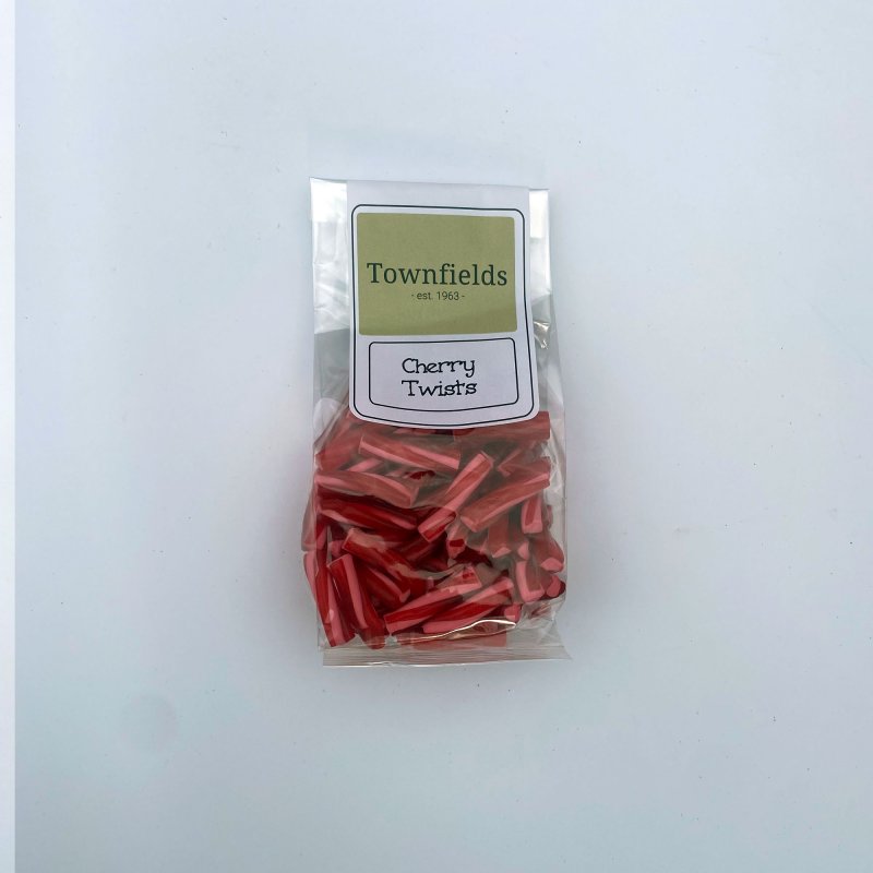 Bramble Foods Cherry Flavour Twists Sweets