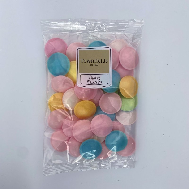 Bramble Foods Flying Saucers Sweets Bag