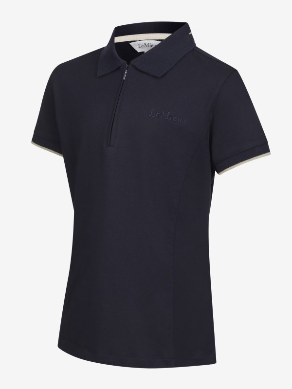 LeMieux Young Rider Polo Shirt Navy LeMieux Young Rider Polo Shirt Navy