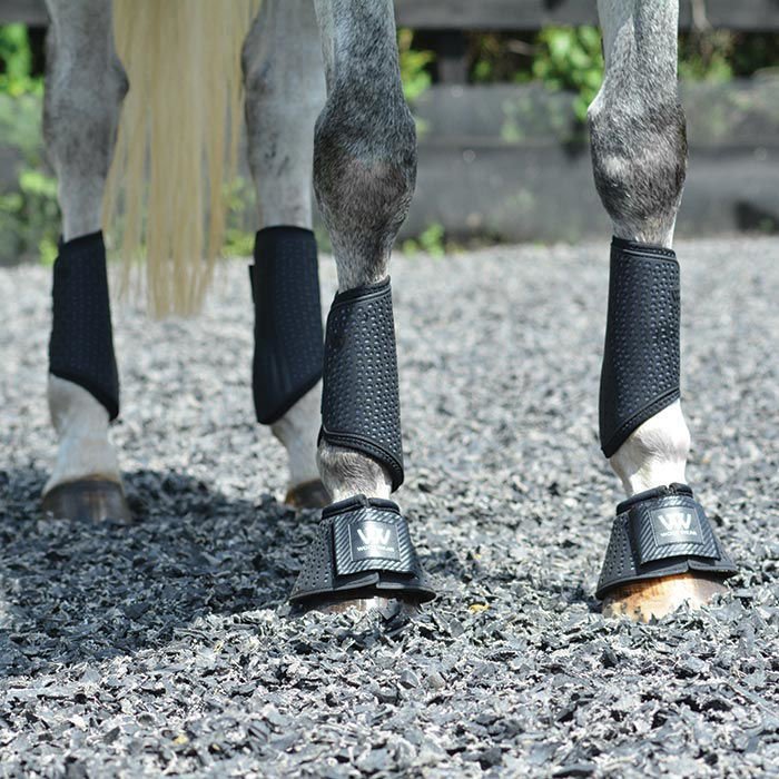 Woof Wear Ivent Over Reach Boots Black Woof Wear Ivent Over Reach Boots Black