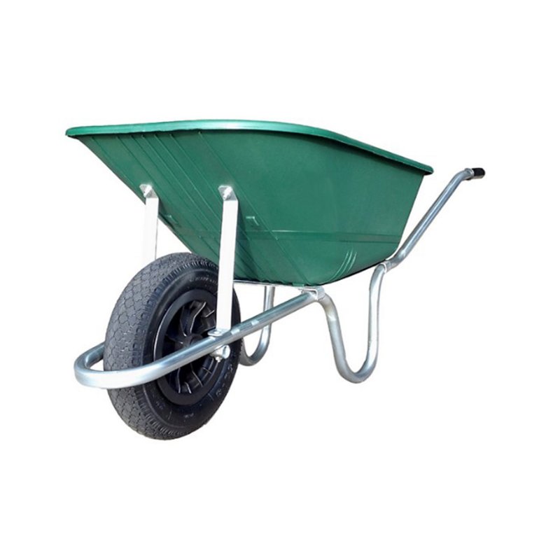 Townfields Saddlers Products Townfields 110L Poly Wheelbarrow - Green