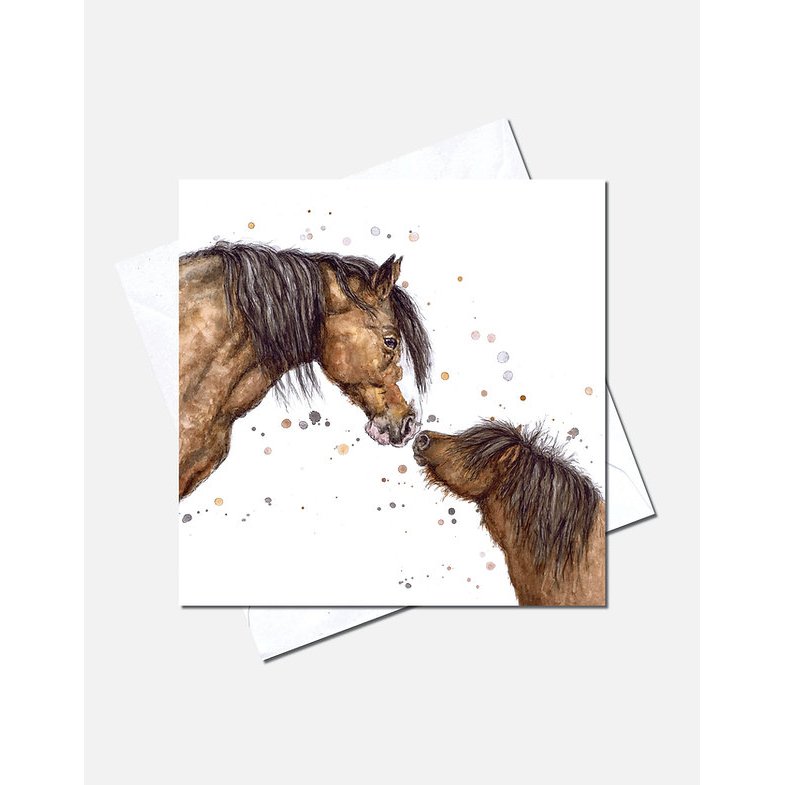 Eleanor Tomlinson Art Eleanor Tomlinson Little n Large Greeting Card