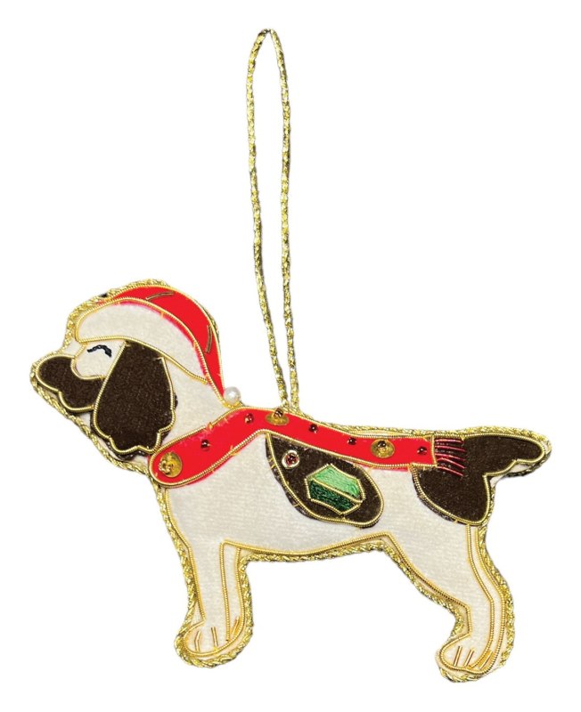 Equetech Christmas Decorations - Springer Spaniel Equetech Christmas Decorations - Springer Spaniel