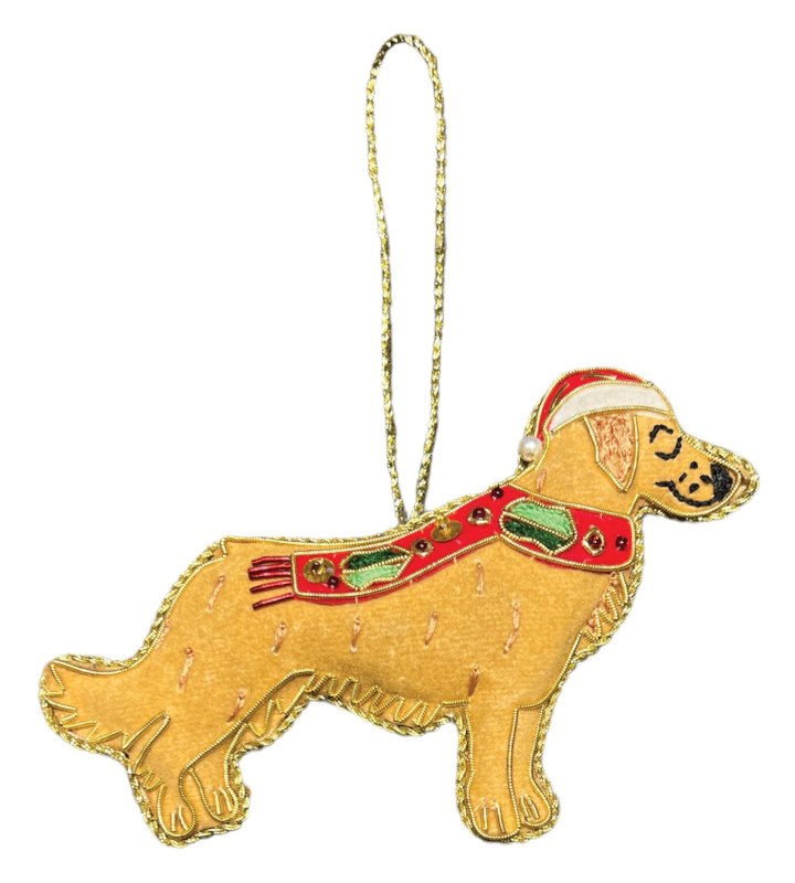 Equetech Christmas Decorations - Golden Retriever Equetech Christmas Decorations - Golden Retriever