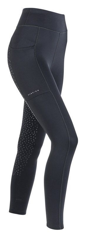 Aubrion Shield Winter Tights Charcoal Aubrion Shield Winter Tights Charcoal