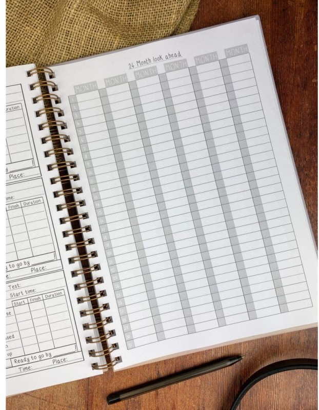Emily Cole Show Planner Book Emily Cole Show Planner Book