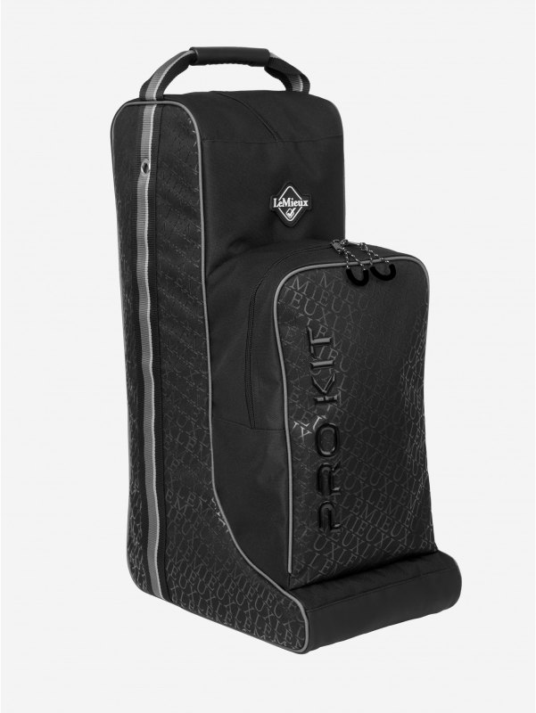 LeMieux Elite Pro Boot & Hat Bag Black LeMieux Elite Pro Boot & Hat Bag Black