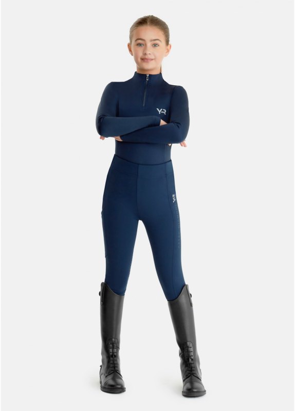 Aztec Diamond YR Full Seat Leggings Navy Aztec Diamond YR Full Seat Leggings Navy