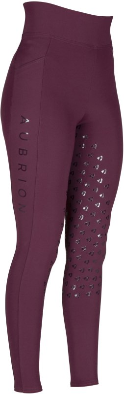 Aubrion Eltar Riding Tights Black Cherry Aubrion Eltar Riding Tights Black Cherry
