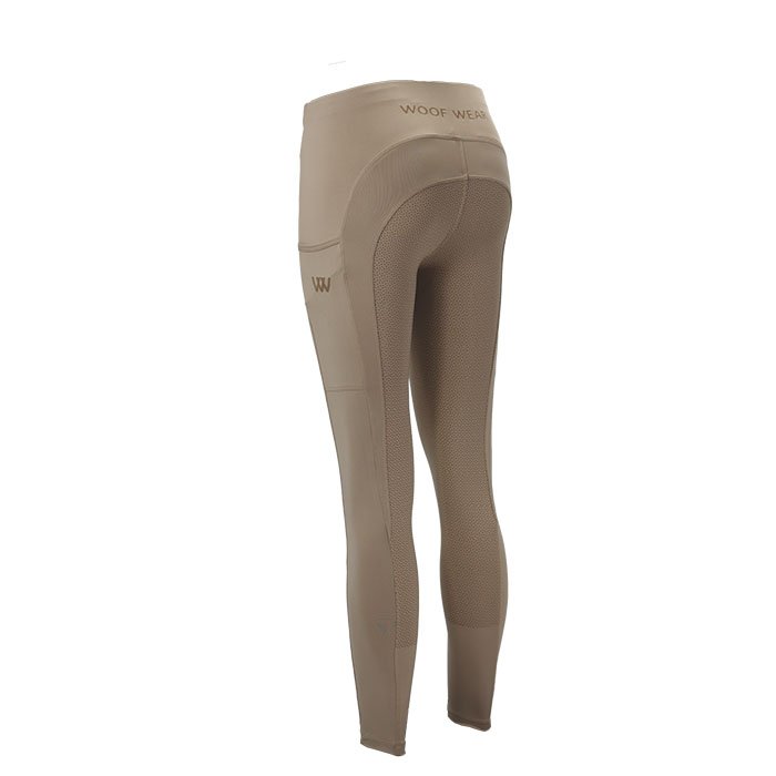 Woof Wear Woof Wear Young Rider Pro Tights Stone