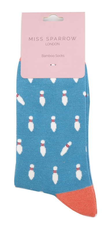 Miss Sparrow Skittles Socks Blue Miss Sparrow Skittles Socks Blue