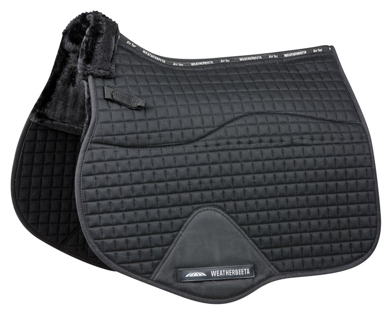 Weatherbeeta Prime Comfy Fleece All Purpose Saddle Pad Black Weatherbeeta Prime Comfy Fleece All Purpose Saddle Pad Black