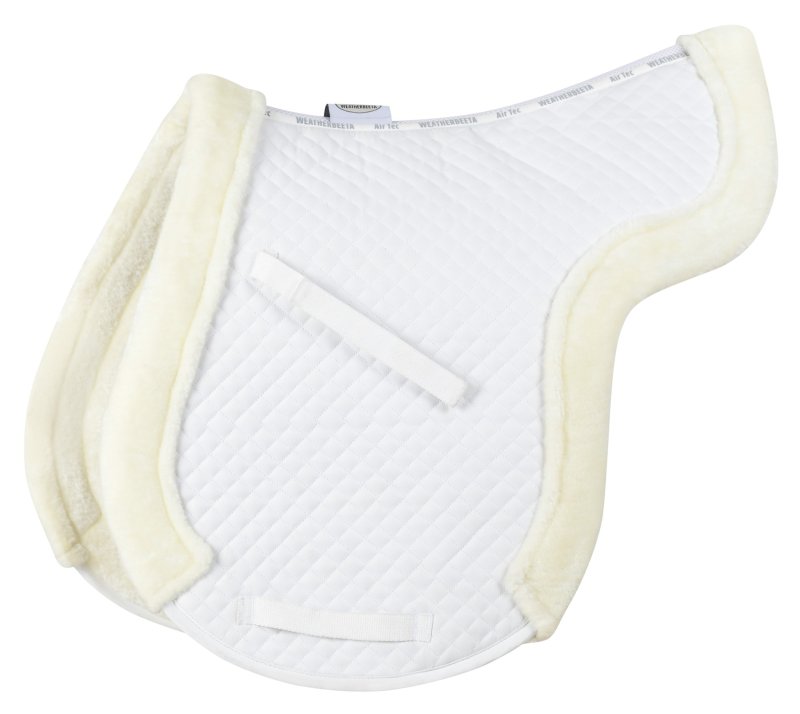 Weatherbeeta Prime Comfy Fleece All Purpose Numnah White Weatherbeeta Prime Comfy Fleece All Purpose Numnah White