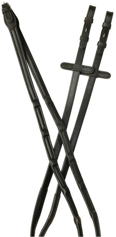Collegiate Comfitec Opulux Leather Reins Black 54 Collegiate Comfitec Opulux Leather Reins Black 54