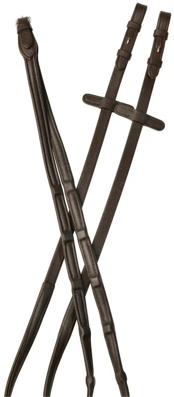 Collegiate Comfitec Opulux Leather Reins Brown 54 Collegiate Comfitec Opulux Leather Reins Brown 54