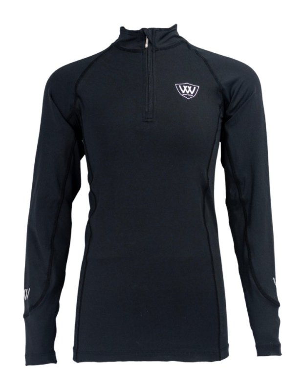 Woof Wear Young Rider Tech Shirts Black Woof Wear Young Rider Tech Shirts Black