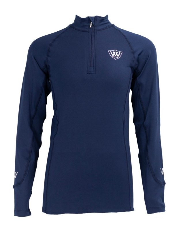Woof Wear Young Rider Tech Shirt Navy Woof Wear Young Rider Tech Shirt Navy