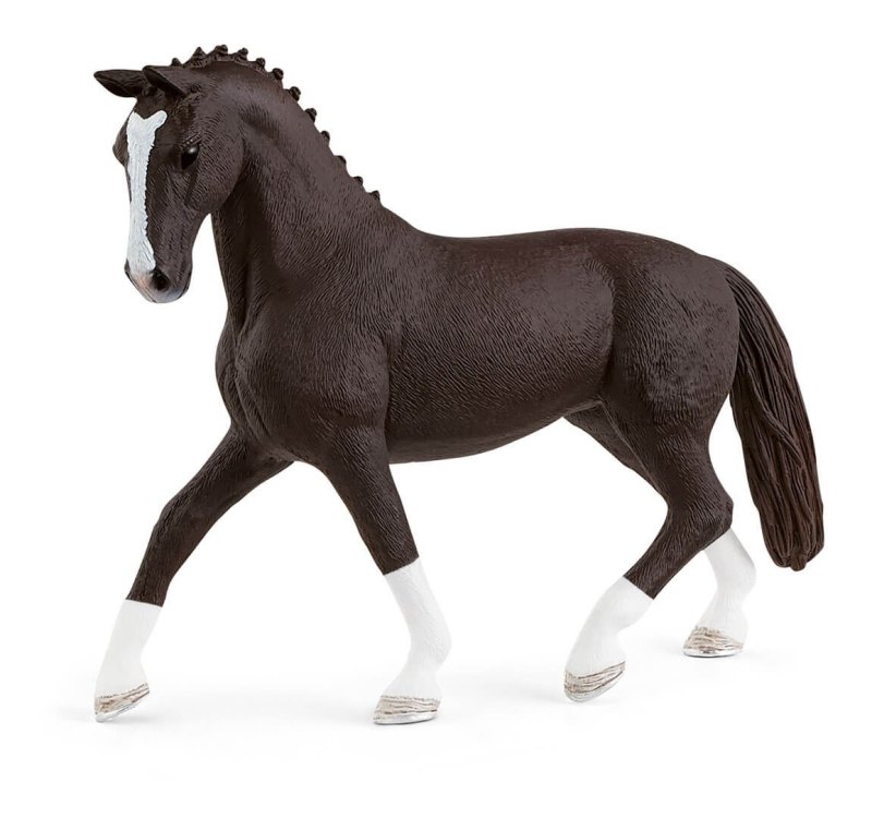 Schleich Hannoverian Mare Black Schleich Hannoverian Mare Black