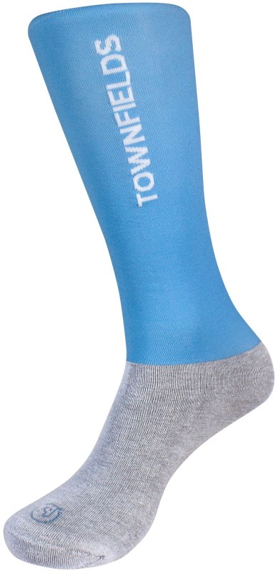 Townfields Performance Riding Socks - Sky Blue Townfields Performance Riding Socks - Sky Blue