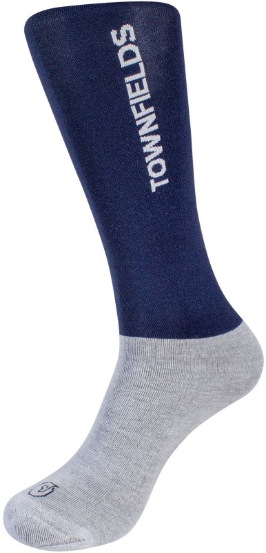 Townfields Performance Riding Socks - Navy Townfields Performance Riding Socks - Navy