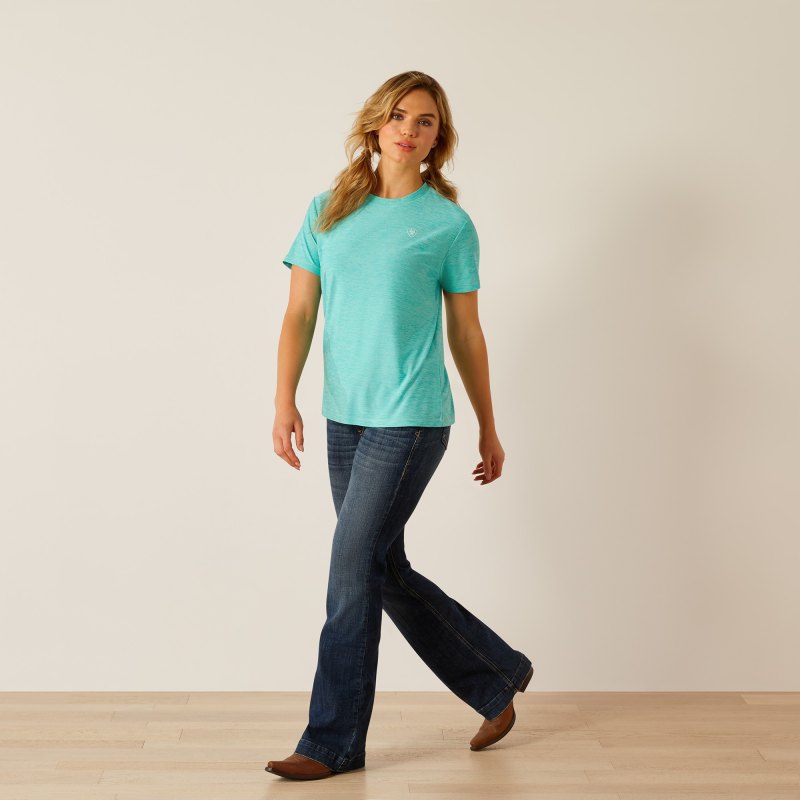 Ariat Womens Laguna Logo Short Sleeve Shirt Ariat Womens Laguna Logo Short Sleeve Shirt