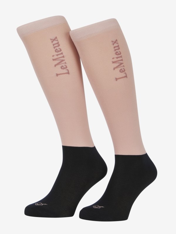 LeMieux Competition Socks 2 Pack Blossom LeMieux Competition Socks 2 Pack Blossom